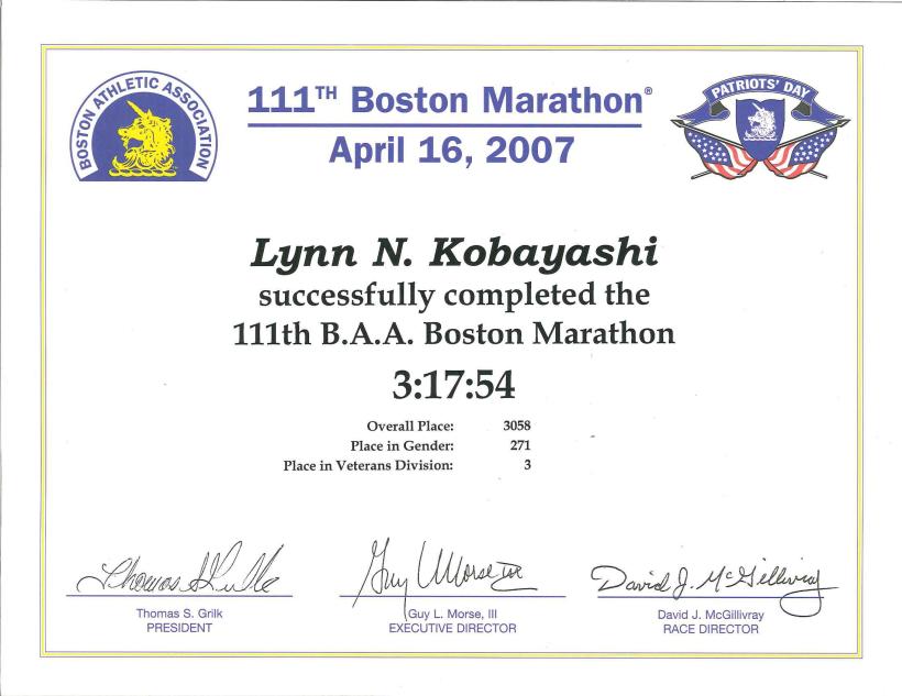 Boston Marathon Boston Marathon