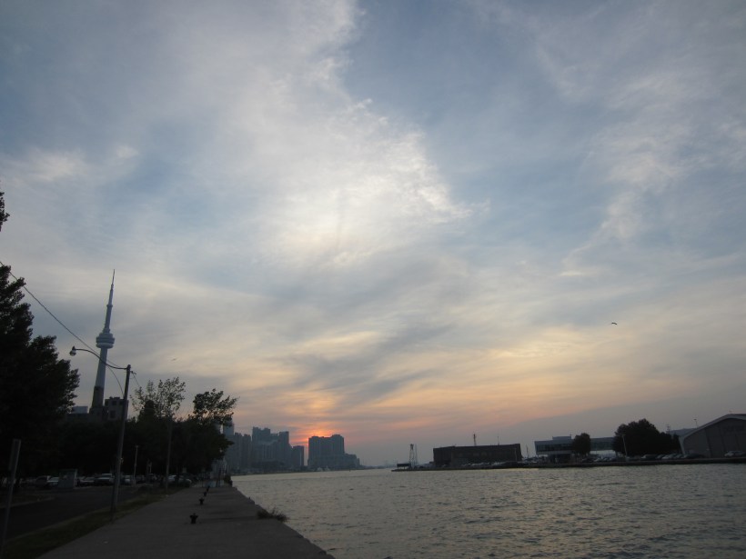 Sunrise on Lake Ontario