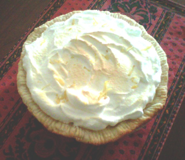 Lemon meringue pie